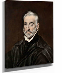 Portrait Of Antonio De Covarrubias Y Leiva Spanish Jurist And Humanist by El Greco