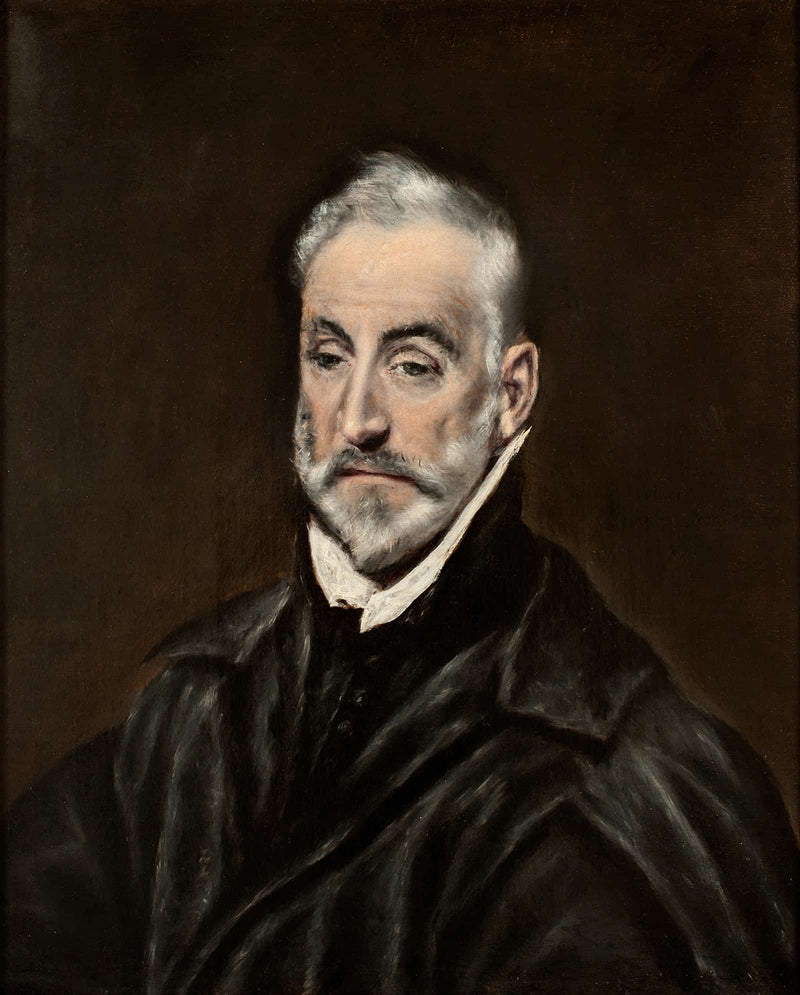 Portrait Of Antonio De Covarrubias Y Leiva Spanish Jurist And Humanist by El Greco