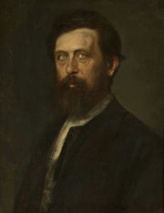 Portrait Of Arnold Bocklin by Franz Von Lenbach