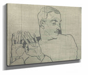 Portrait Of Arthur Roessler by Egon Schiele