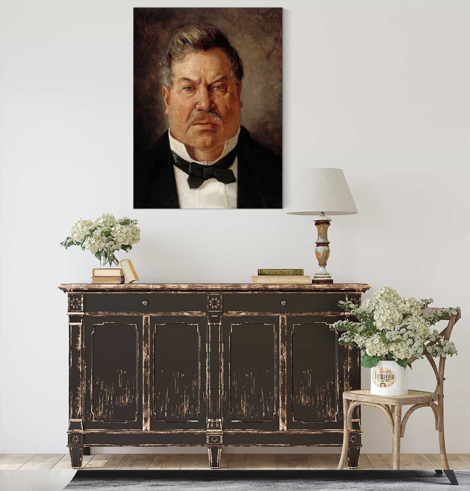 Portrait Of August Streng by Albert Edelfelt