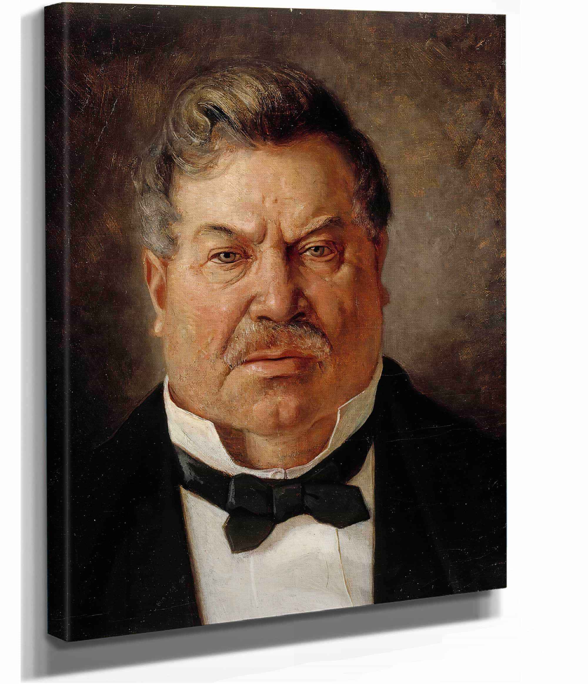 Portrait Of August Streng by Albert Edelfelt