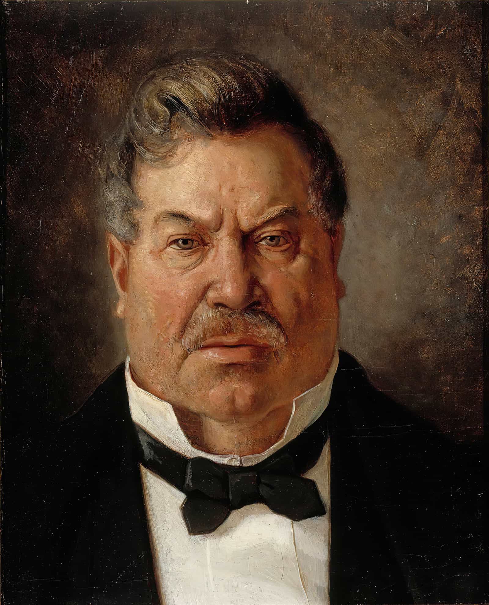 Portrait Of August Streng by Albert Edelfelt