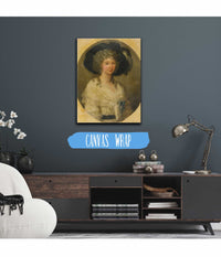 Portrait Of Baroness Von Bauer by Angelica Kauffmann