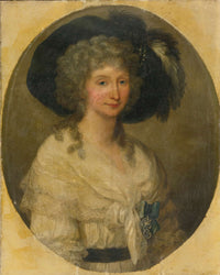 Portrait Of Baroness Von Bauer by Angelica Kauffmann