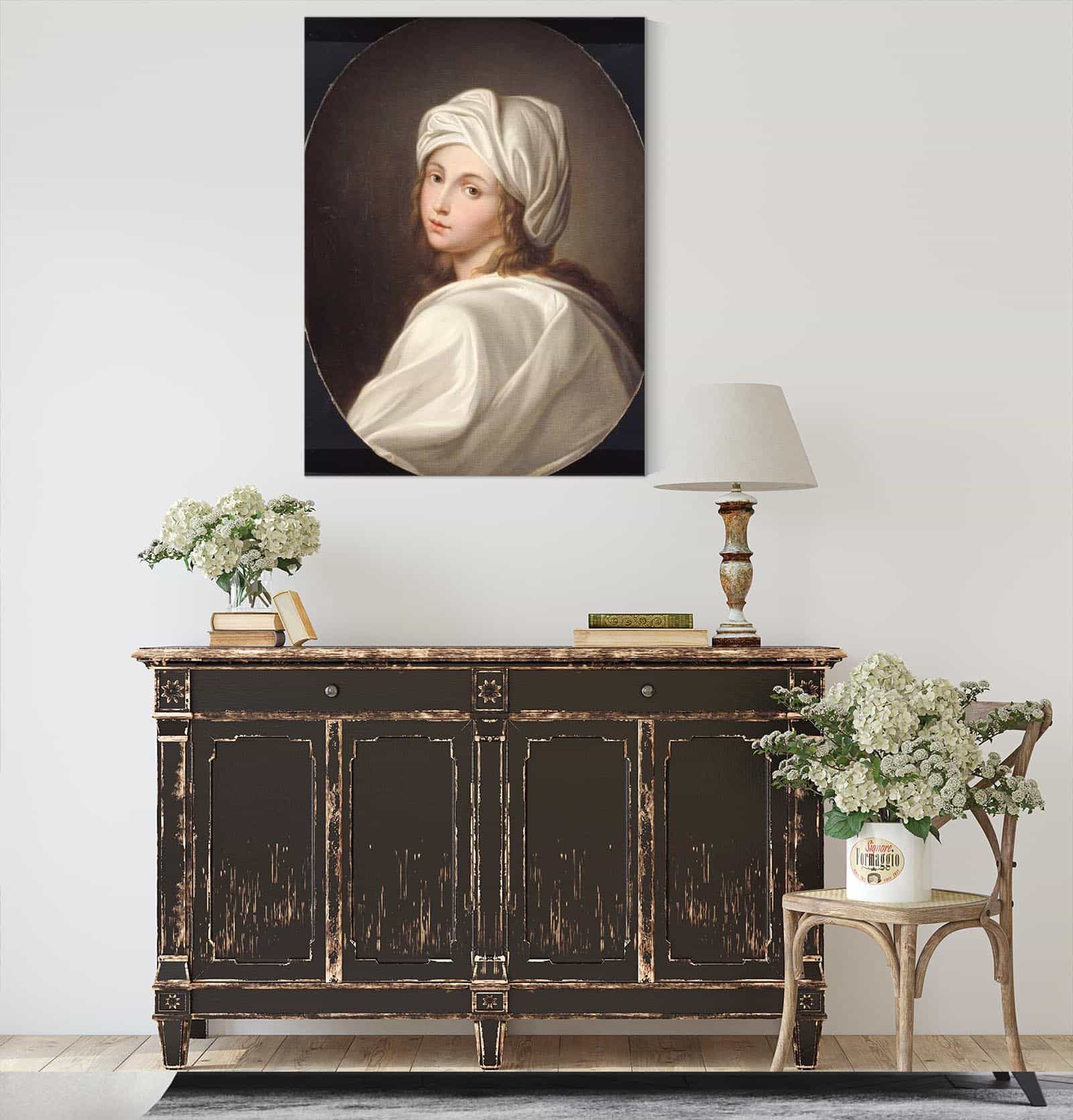 Portrait Of Beatrice Cenci by Guido Reni