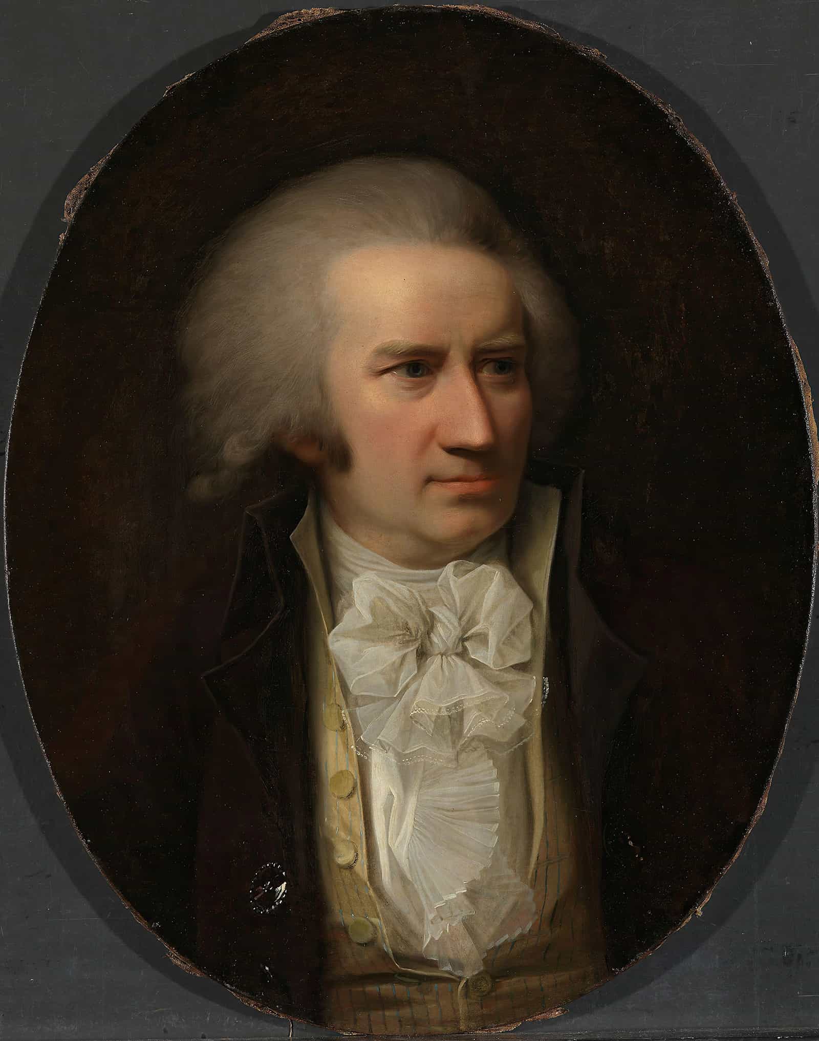 Portrait Of Bernt Anker Chamberlain Bernt Anker S by Jens Juel