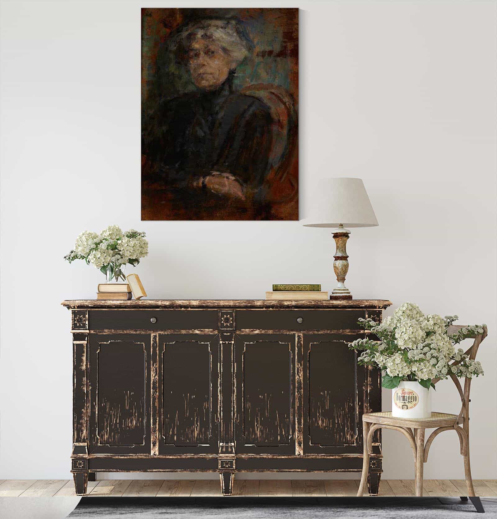 Portrait Of Berta Dylion by Olga Boznanska