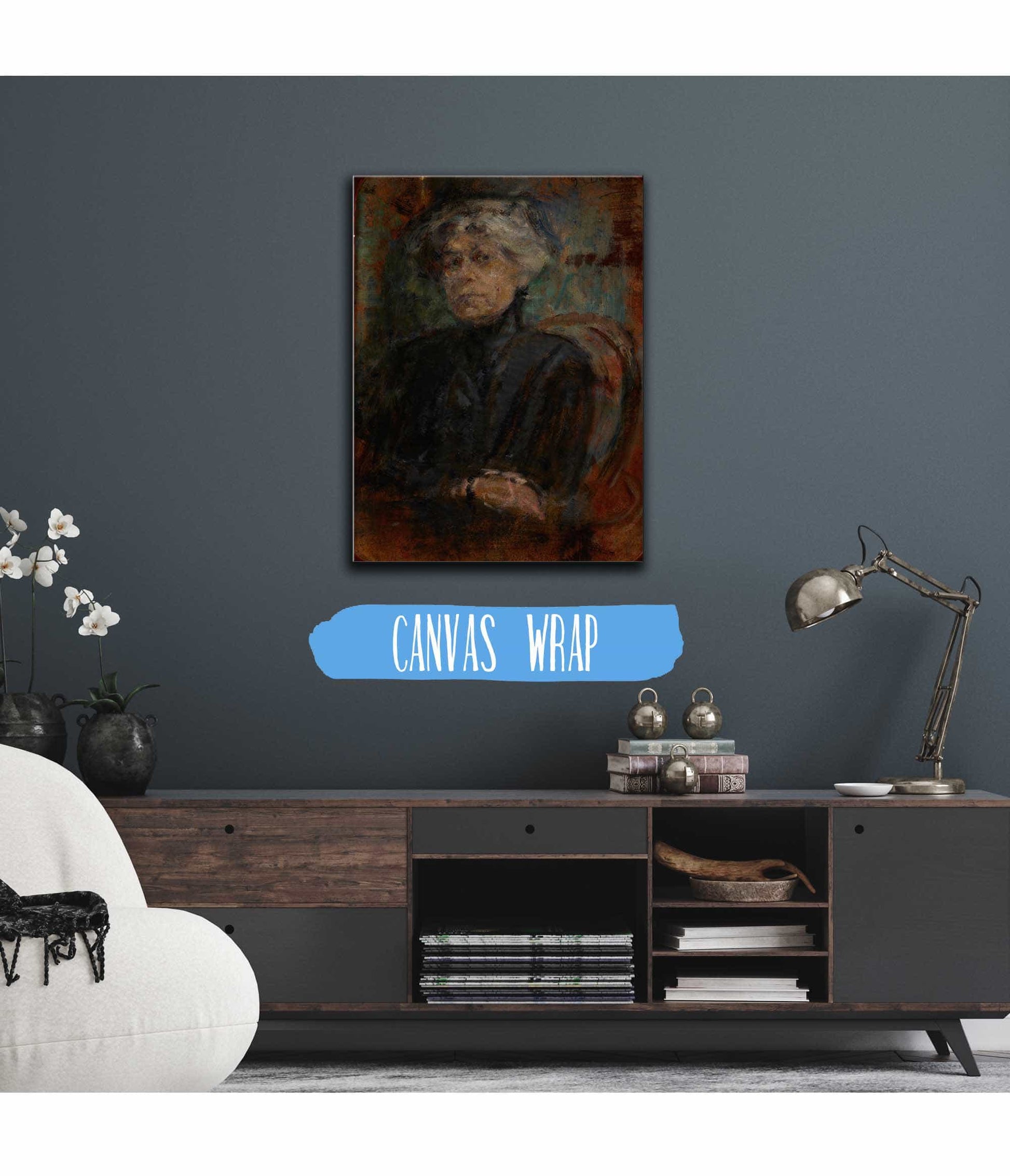 Portrait Of Berta Dylion by Olga Boznanska