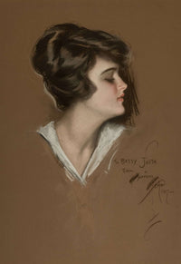 Portrait Of Betty Joste by Harrison Fisher