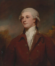 Portrait Of Bryan Cooke Of Owston by George Romney