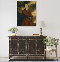 Portrait Of Captain Robert Haldane Of Gleneagles by Sir Joshua Reynolds