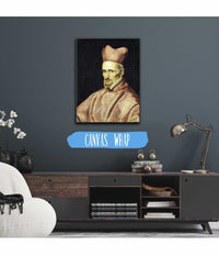 Portrait Of Cardinal Gaspar De Borja Y Velasco by Diego Velazquez