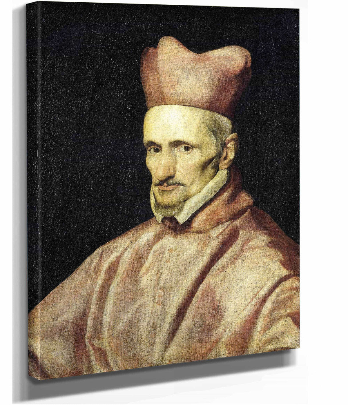 Portrait Of Cardinal Gaspar De Borja Y Velasco by Diego Velazquez