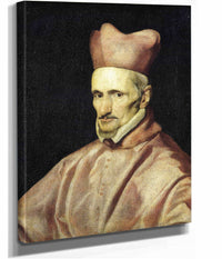 Portrait Of Cardinal Gaspar De Borja Y Velasco by Diego Velazquez