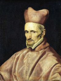 Portrait Of Cardinal Gaspar De Borja Y Velasco by Diego Velazquez