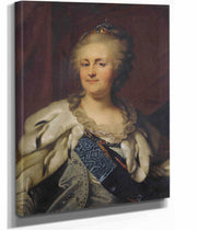Portrait Of Catherine The Great by Johann Baptist Von Lampi The Elder