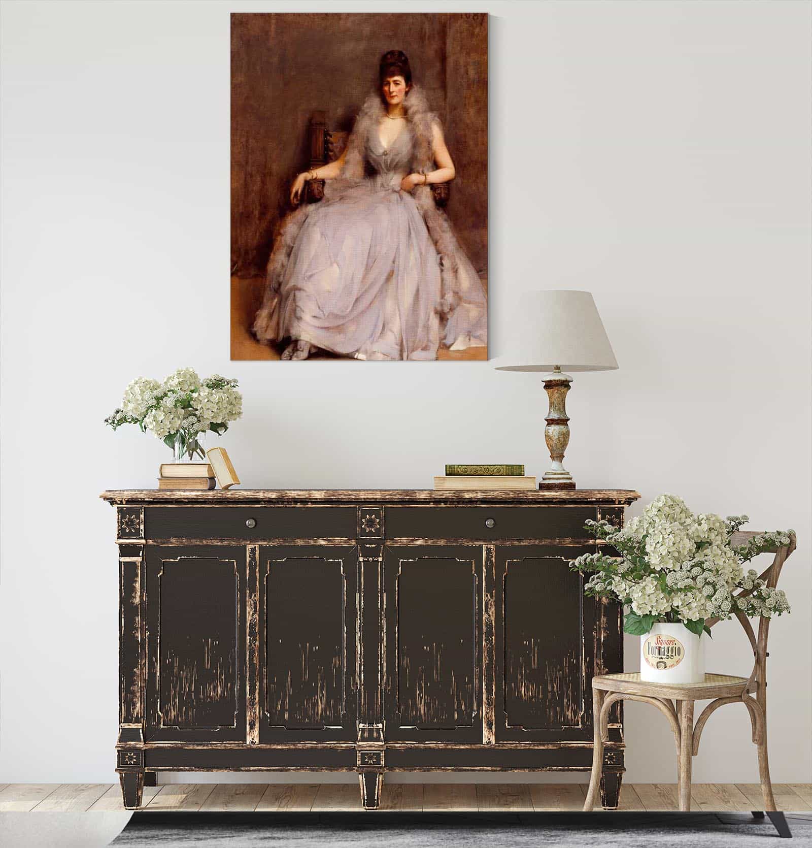Portrait Of Cecilia Tower by James Jebusa Shannon