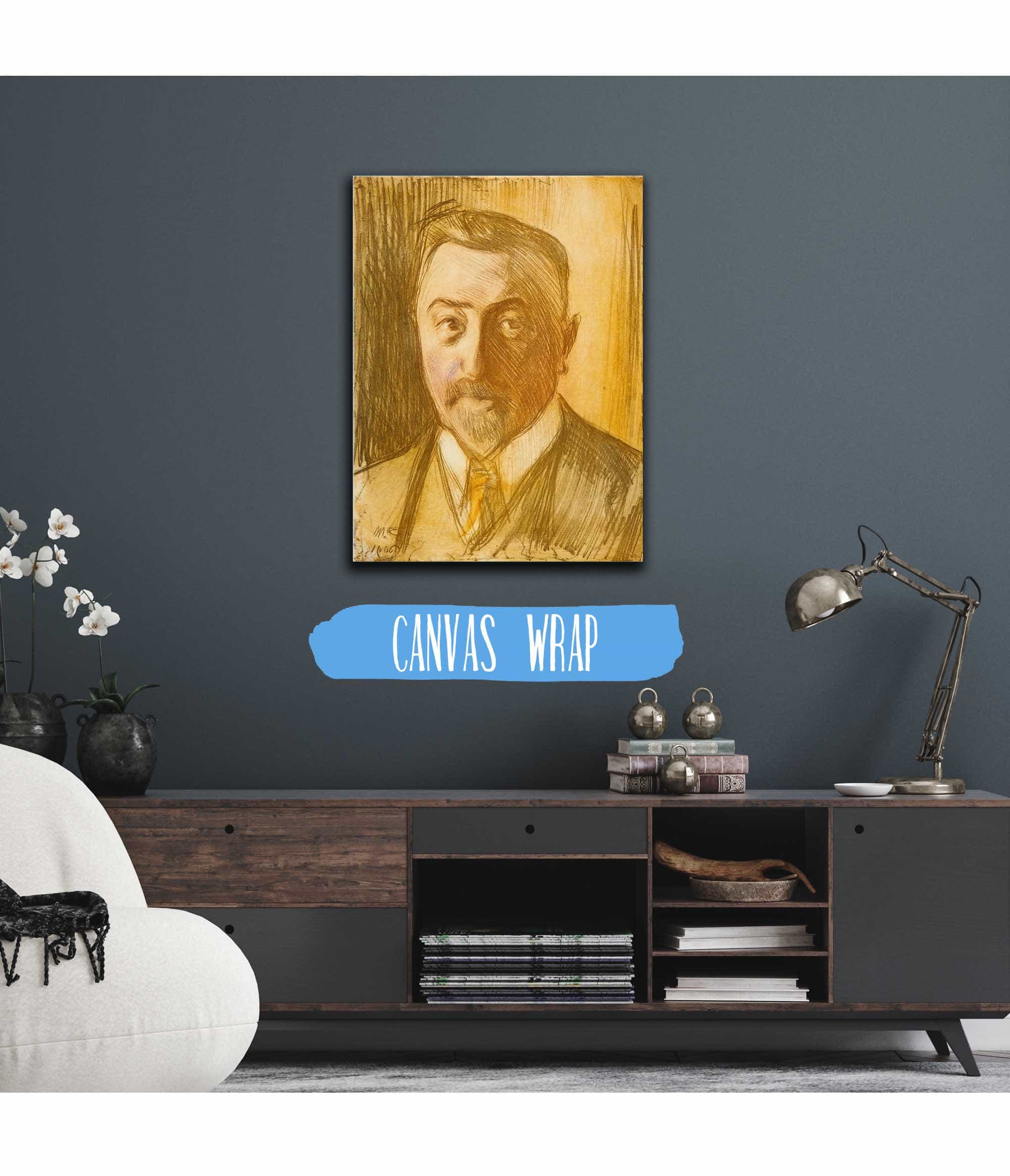 Portrait Of Chamberlain Hjalmar Linder by Magnus Enckell