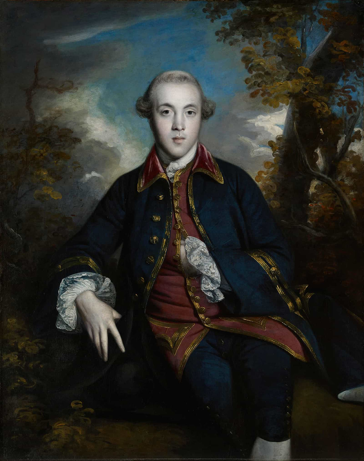 Portrait Of Charles Brandling by Sir Joshua Reynolds
