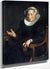 Portrait Of Christina Wtewael Van Halen (1568 1629) By Joachim Wtewael