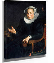 Portrait Of Christina Wtewael Van Halen by Joachim Wtewael