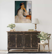 Portrait Of Clara Bocklin Eldest Daughter Of The Artist by Arnold Bocklin