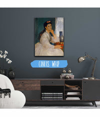 Portrait Of Clara Bocklin Eldest Daughter Of The Artist by Arnold Bocklin