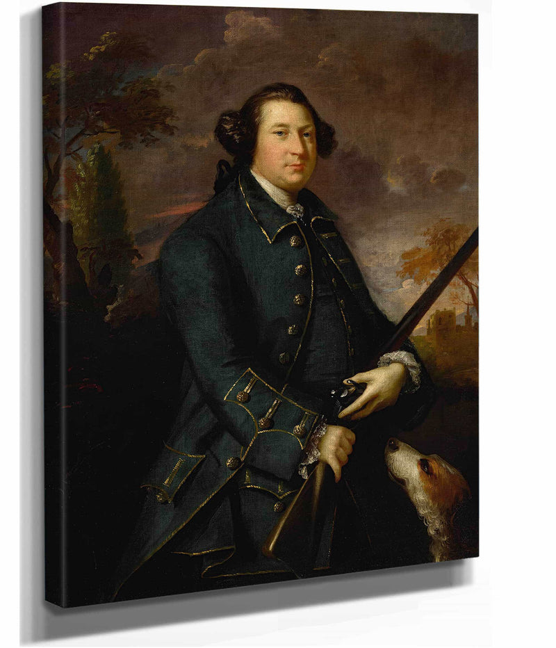 Portrait Of Clotworthy Skeffington St Earl Of Massereene by Sir Joshua Reynolds