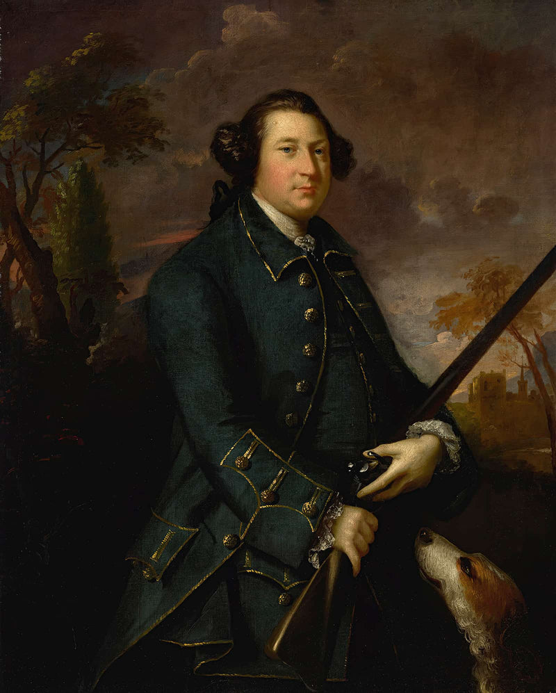 Portrait Of Clotworthy Skeffington St Earl Of Massereene by Sir Joshua Reynolds