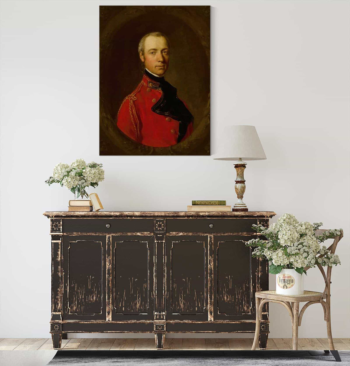 Portrait Of Colonel The Hon Charles Hamilton by Thomas Gainsborough