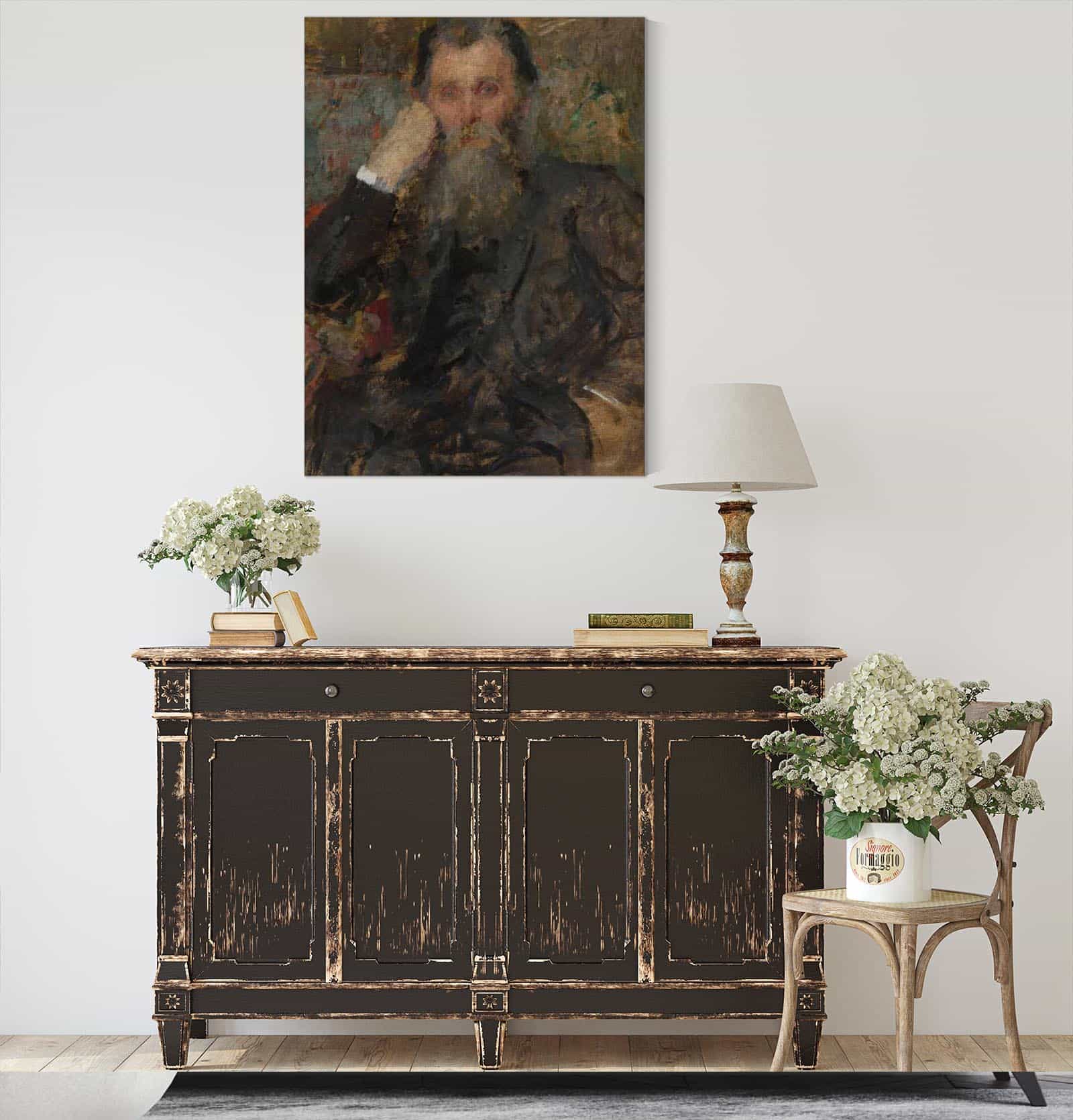 Portrait Of Dergint by Olga Boznanska