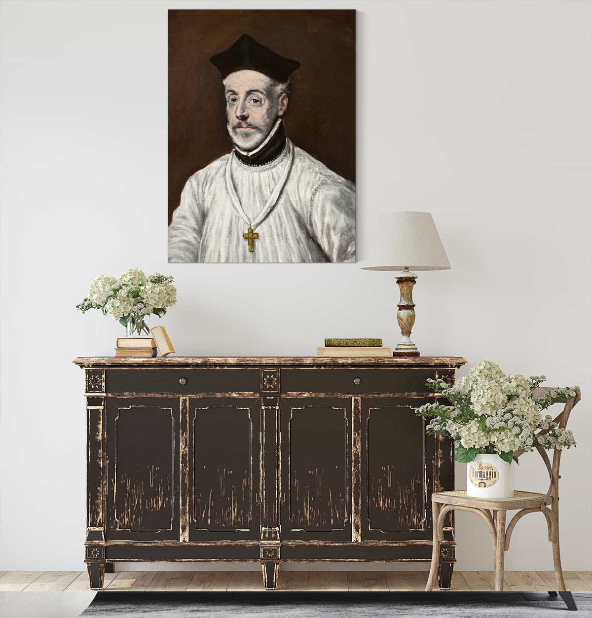 Portrait Of Diego De Covarrubias Y Leiva  by El Greco