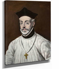 Portrait Of Diego De Covarrubias Y Leiva  by El Greco