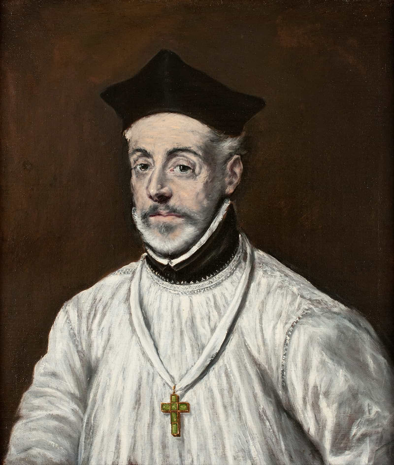 Portrait Of Diego De Covarrubias Y Leiva  by El Greco