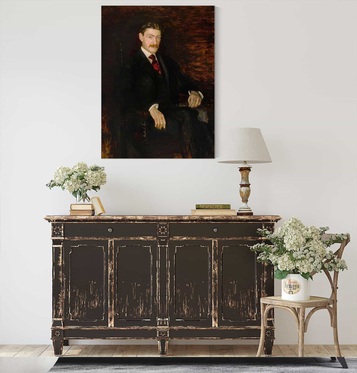 Portrait Of Dr Joseph Leidy Ii by Thomas Eakins