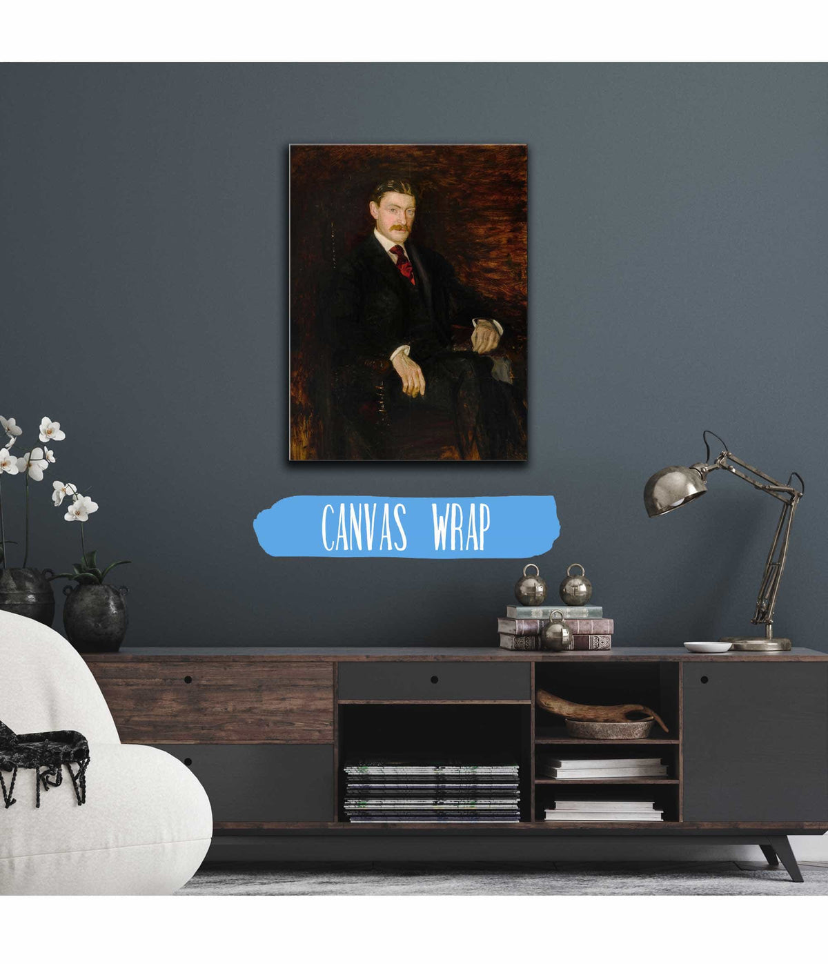 Portrait Of Dr Joseph Leidy Ii by Thomas Eakins