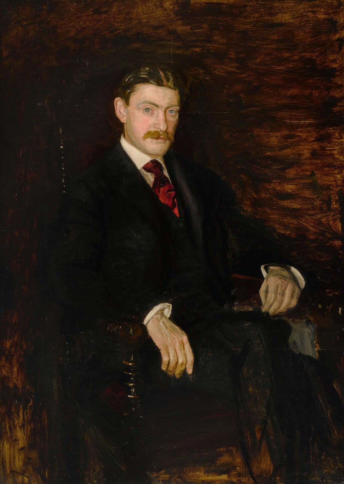 Portrait Of Dr Joseph Leidy Ii by Thomas Eakins