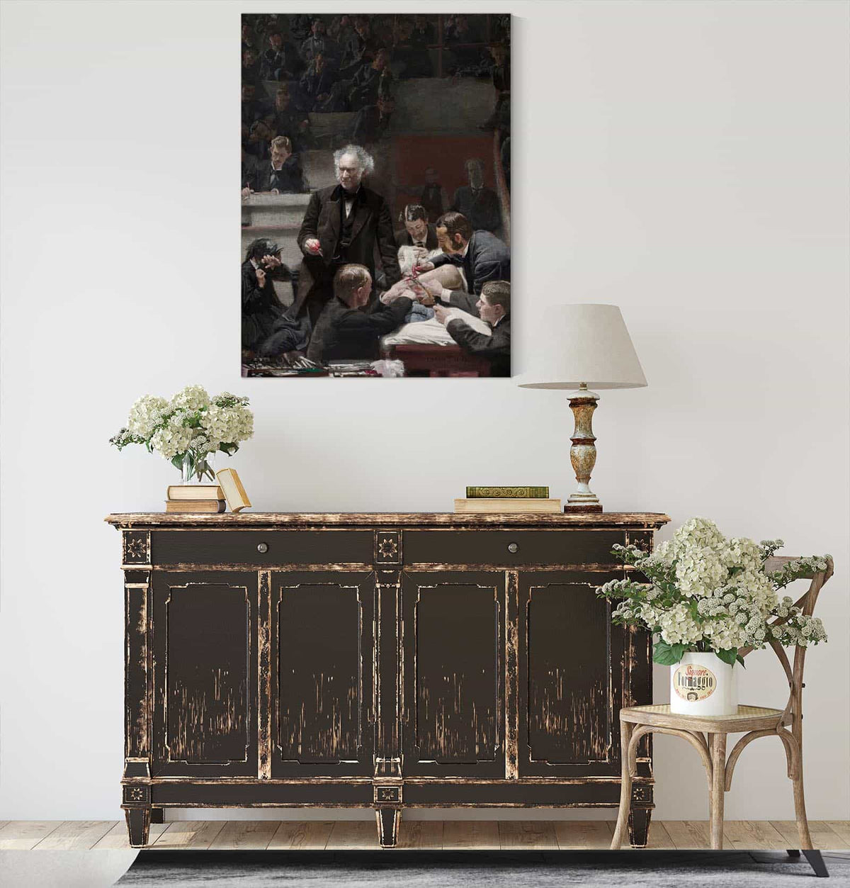 Portrait Of Dr Samuel D Gross The Gross Clinic by Thomas Eakins