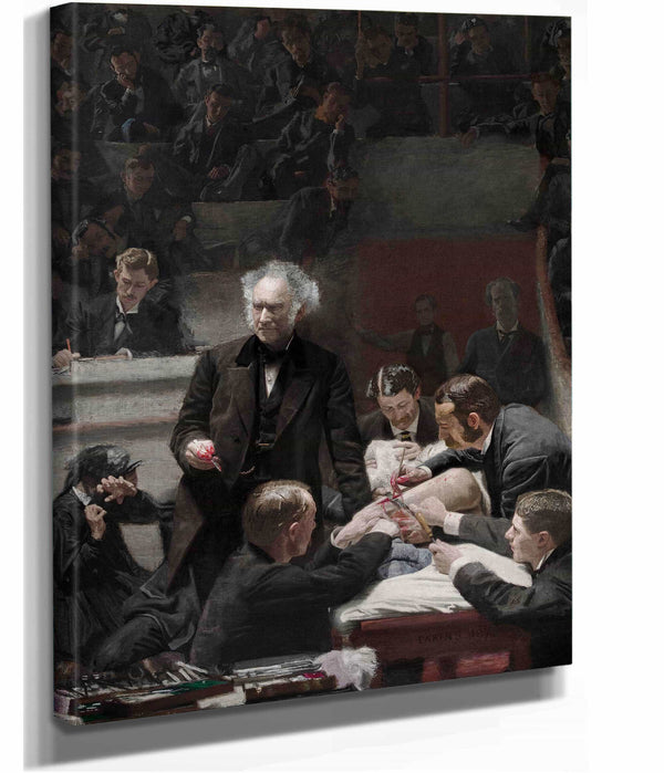 Portrait Of Dr Samuel D Gross The Gross Clinic by Thomas Eakins