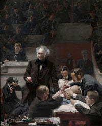 Portrait Of Dr Samuel D Gross The Gross Clinic by Thomas Eakins