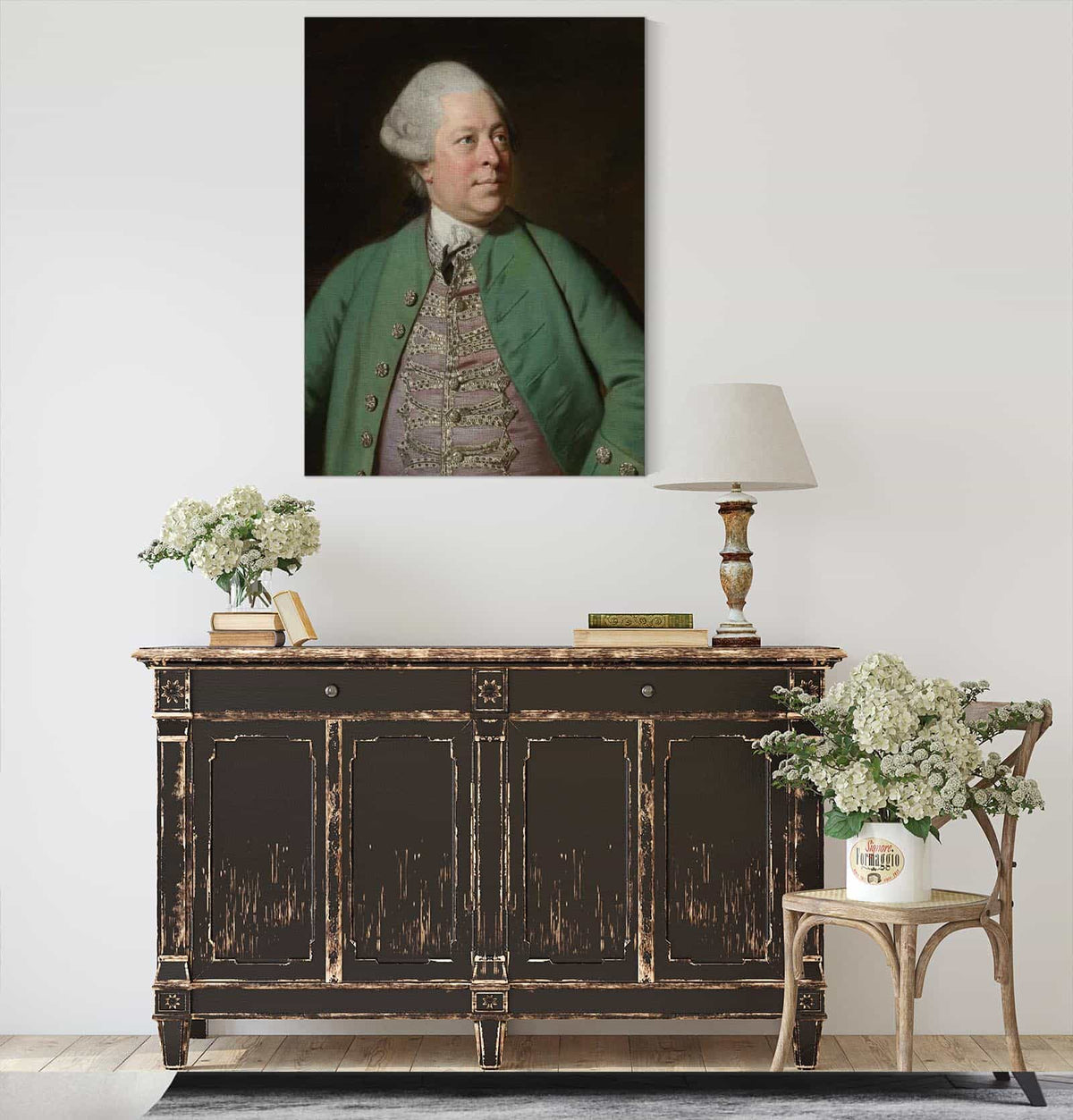 Portrait Of Edward Holden Cruttenden by Sir Joshua Reynolds