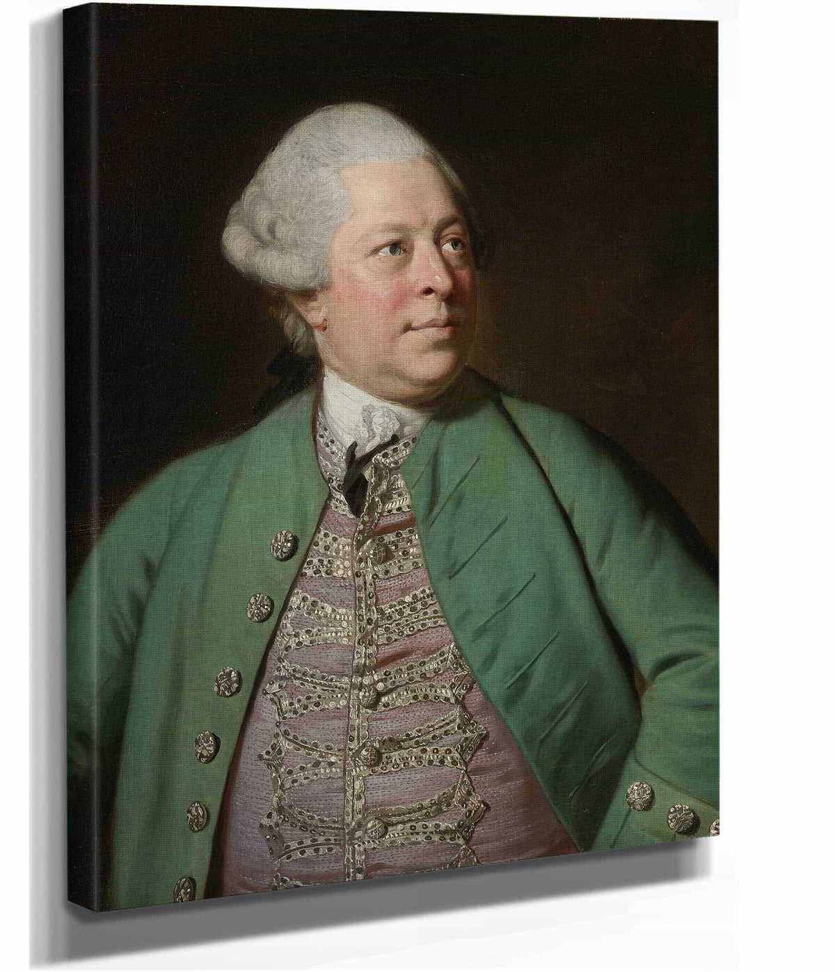 Portrait Of Edward Holden Cruttenden by Sir Joshua Reynolds