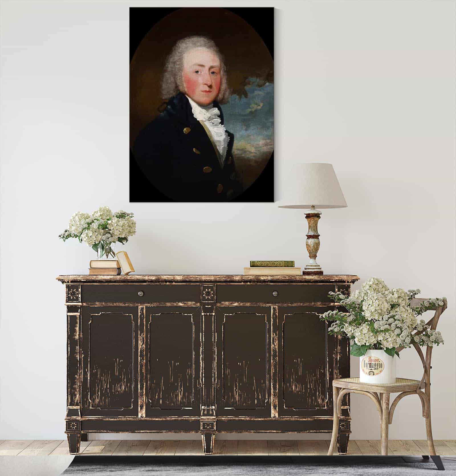 Portrait Of Edward Loftus by Gilbert Stuart