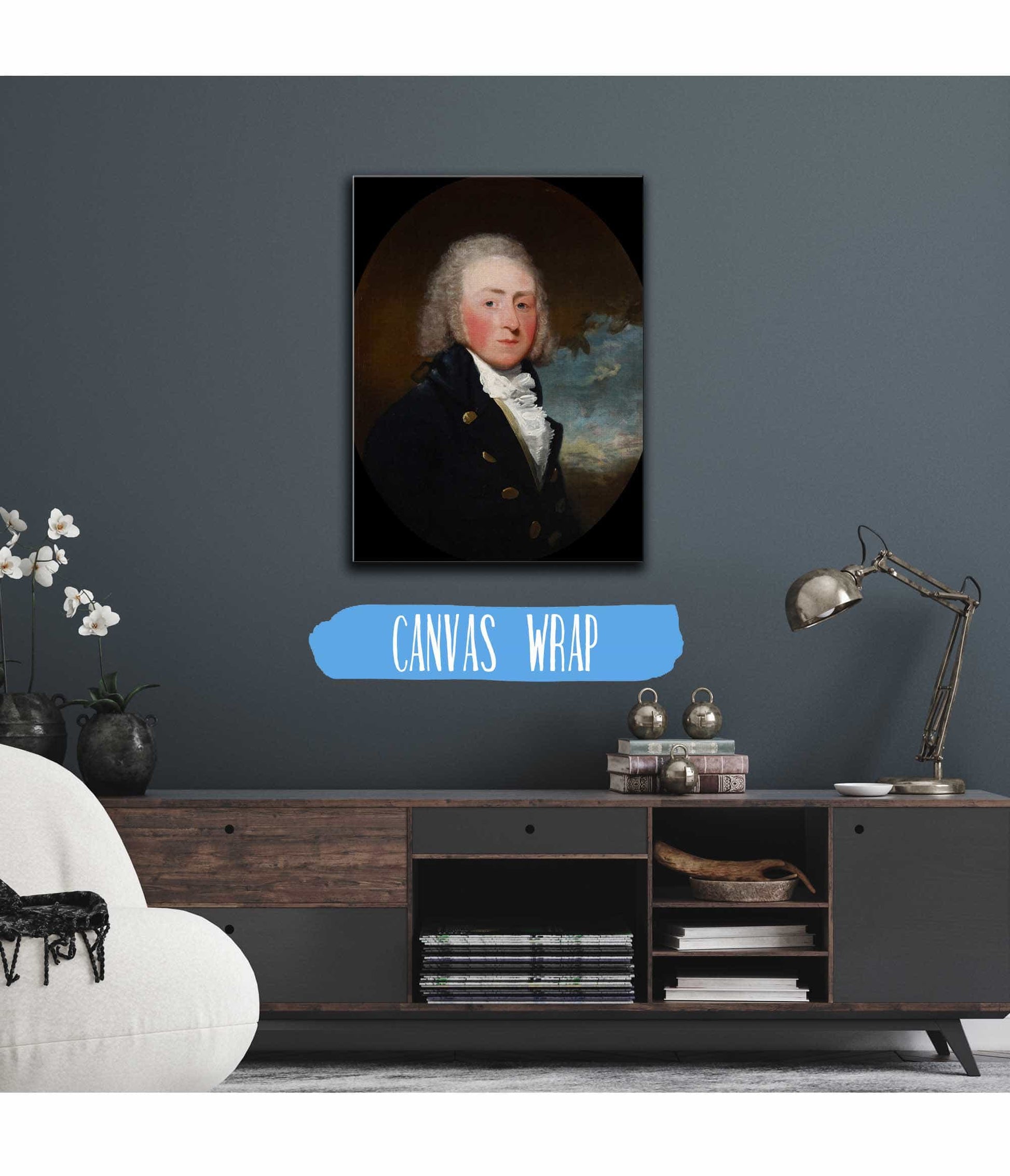 Portrait Of Edward Loftus by Gilbert Stuart