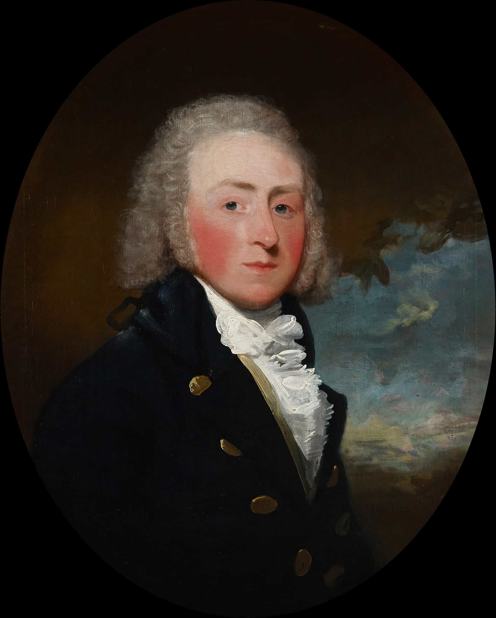 Portrait Of Edward Loftus by Gilbert Stuart