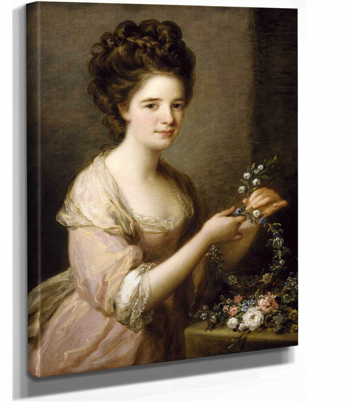 Portrait Of Eleanor Countess Of Lauderdale by Angelica Kauffmann