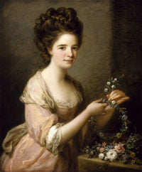 Portrait Of Eleanor Countess Of Lauderdale by Angelica Kauffmann
