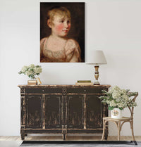 Portrait Of Eliza Lewis by John Constable