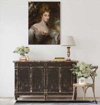 Portrait Of Elizabeth Lady Croft by John Constable